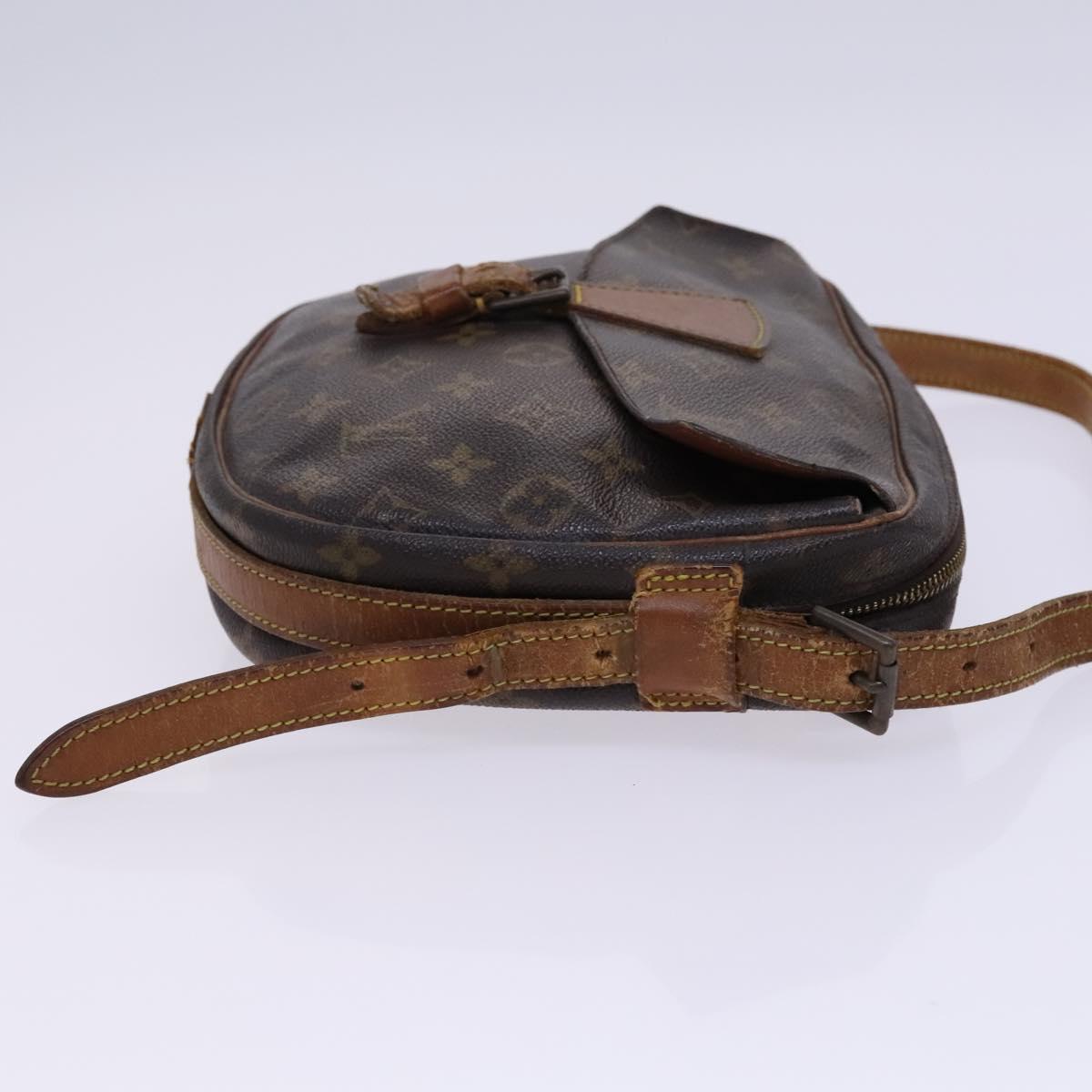 LOUIS VUITTON Monogram Jeune Fille GM Shoulder Bag M51225 LV Auth bs22840