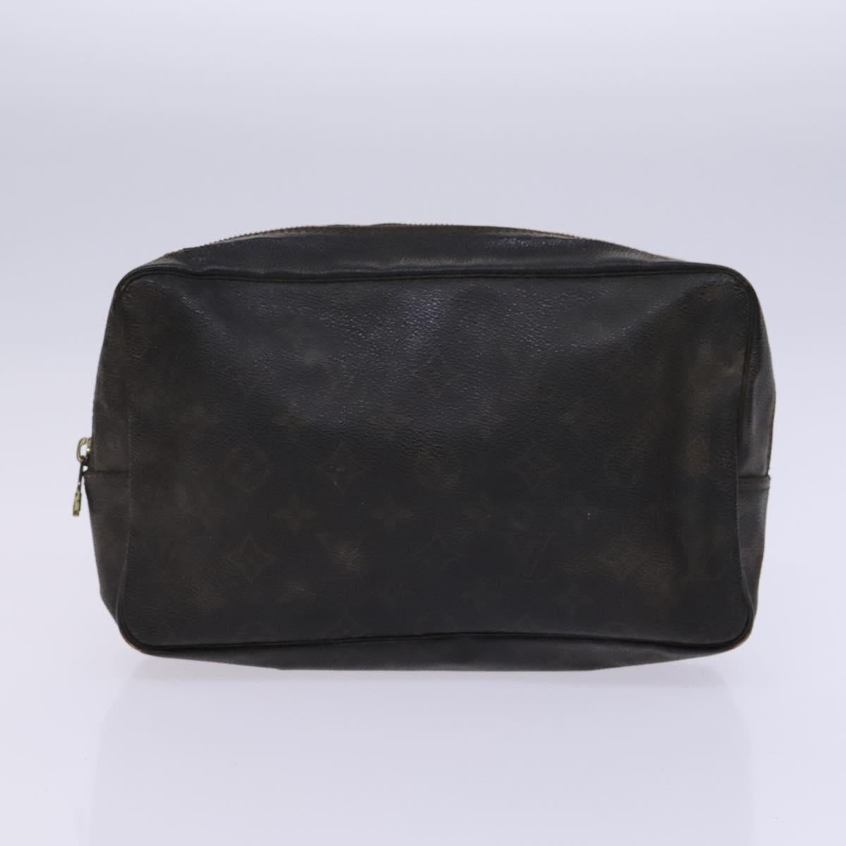 LOUIS VUITTON Monogram Clutch Bag 2 Set LV Auth bs22909