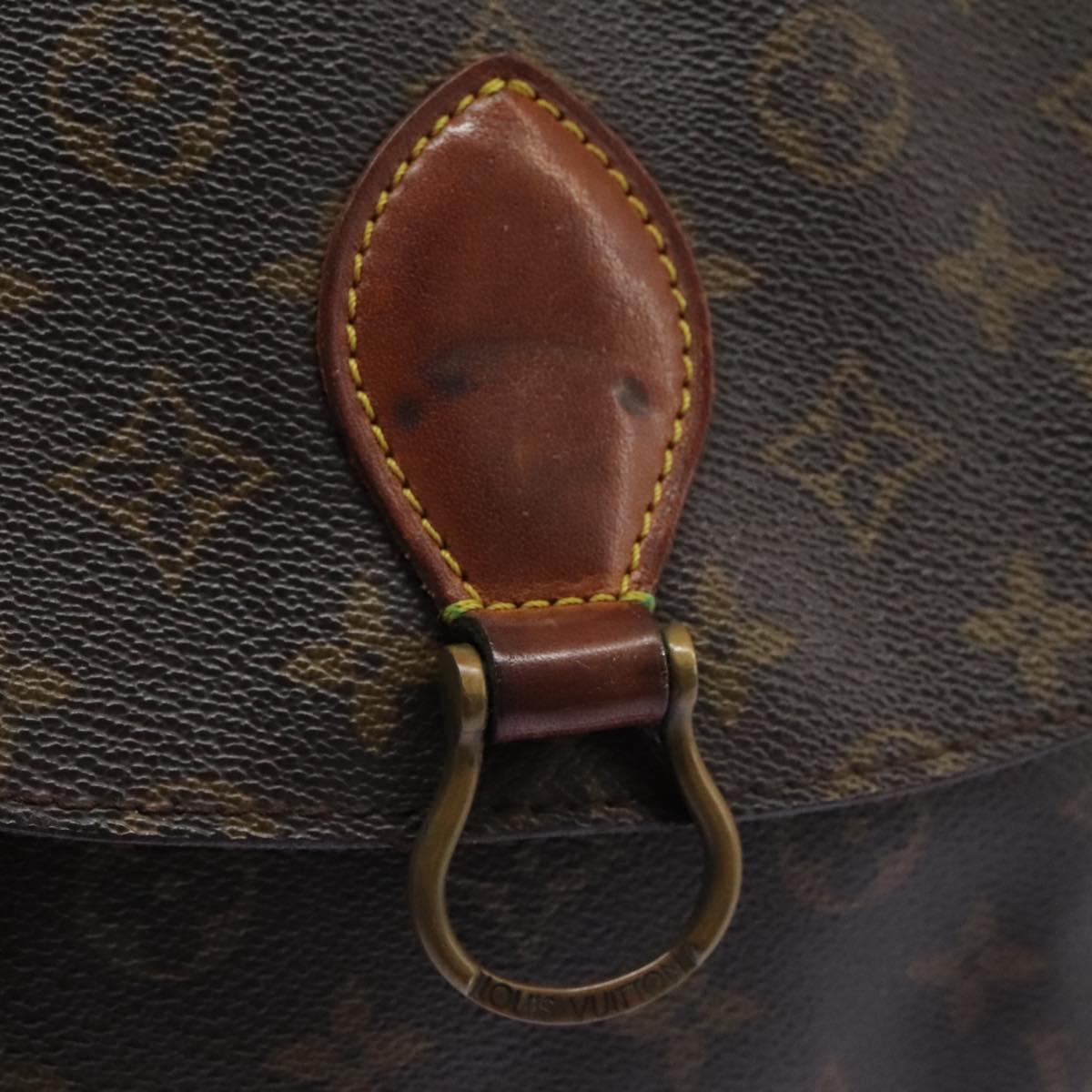 LOUIS VUITTON Monogram Saint Cloud GM Shoulder Bag M51242 LV Auth bs22925