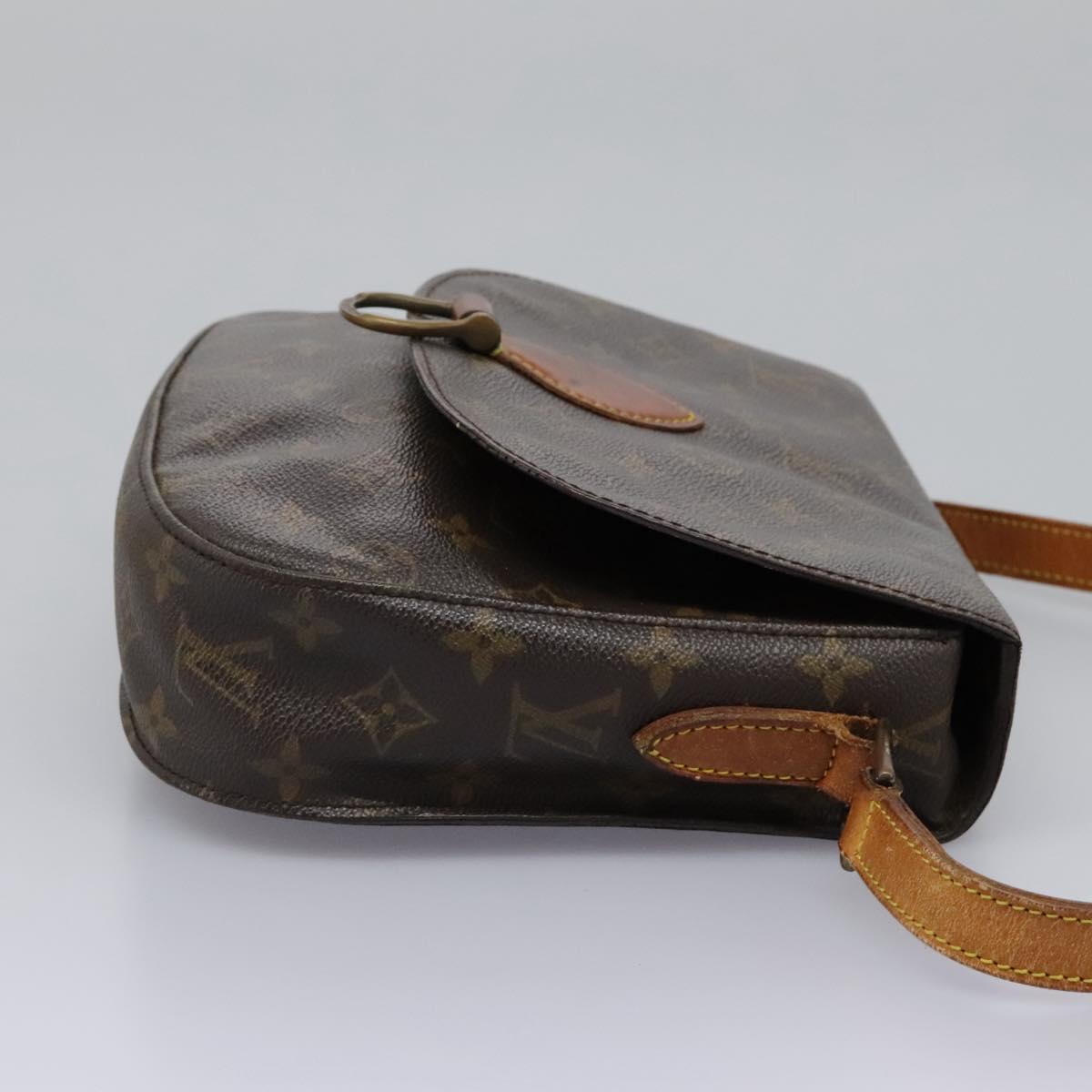 LOUIS VUITTON Monogram Saint Cloud GM Shoulder Bag M51242 LV Auth bs22925