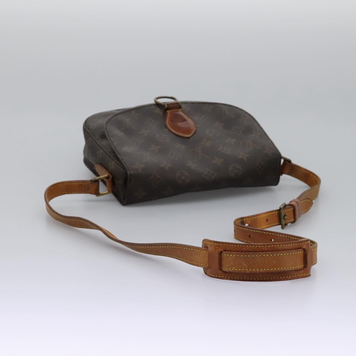 LOUIS VUITTON Monogram Saint Cloud GM Shoulder Bag M51242 LV Auth bs22925