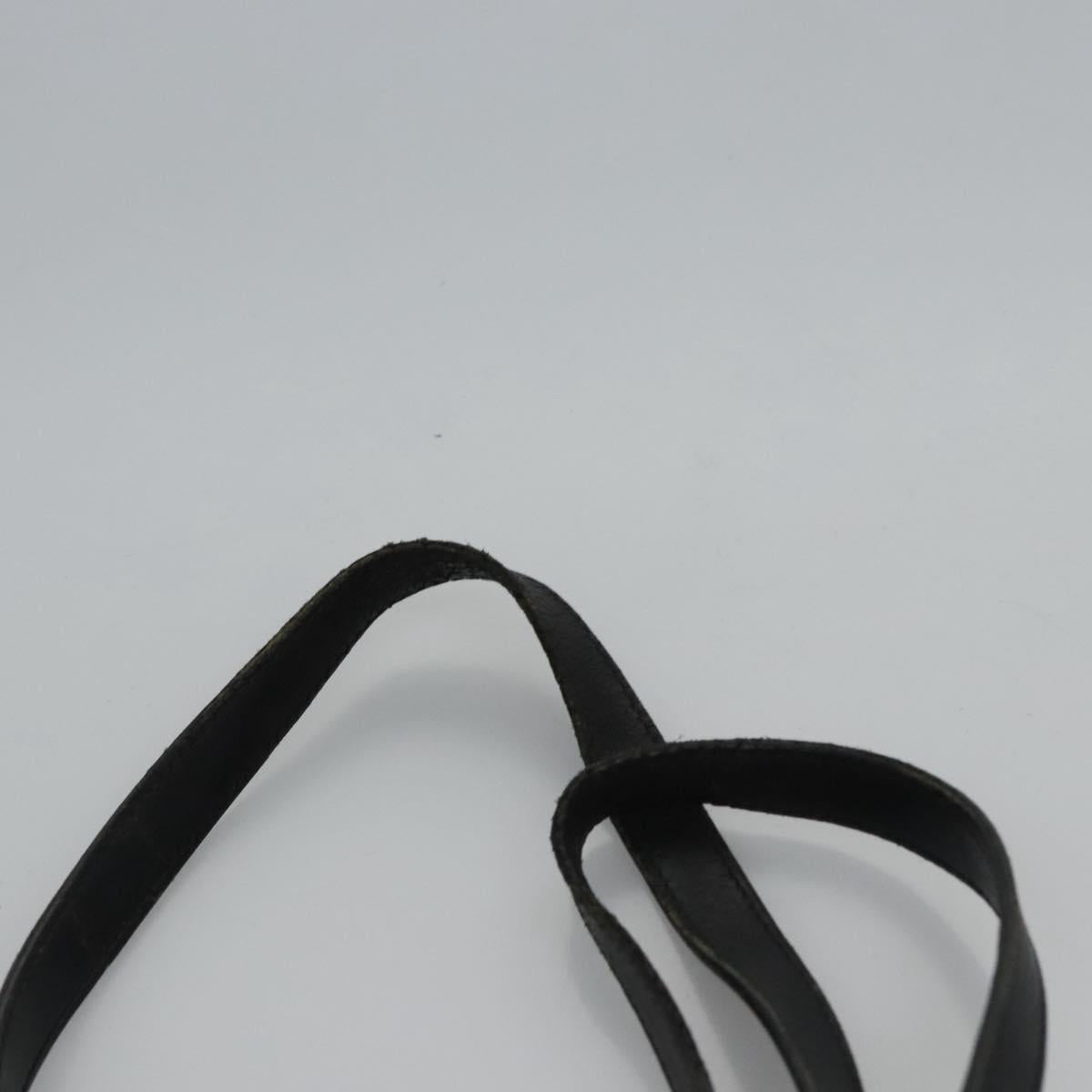 GUCCI GG Canvas Tote Bag Black Silver 31243 Auth bs22975