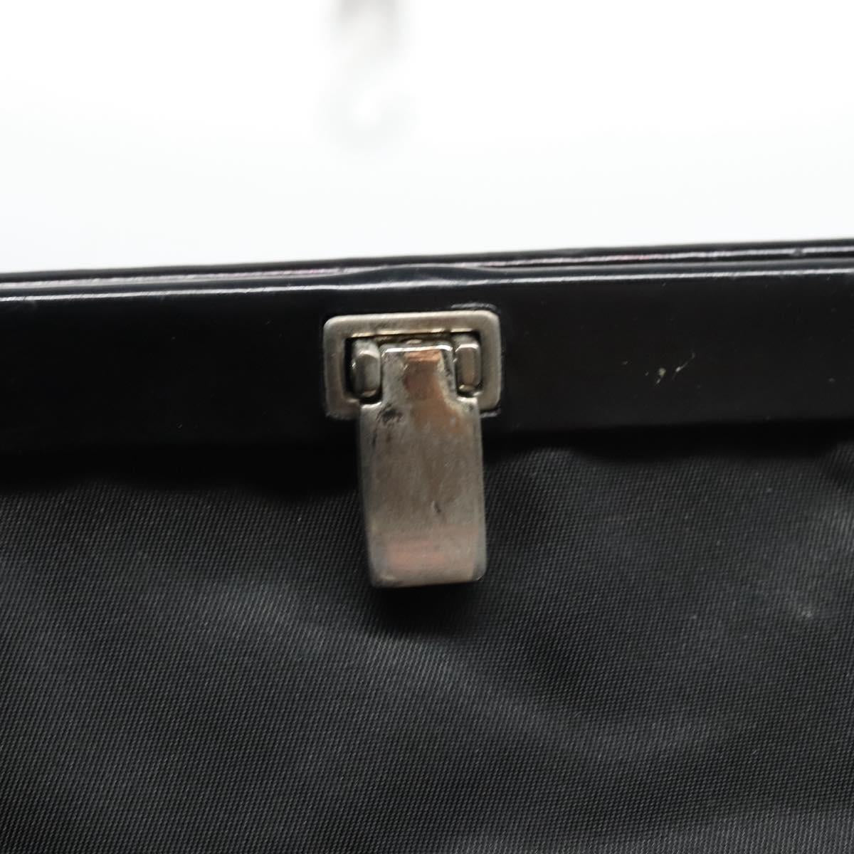 PRADA Hand Bag Nylon Black Auth bs22998