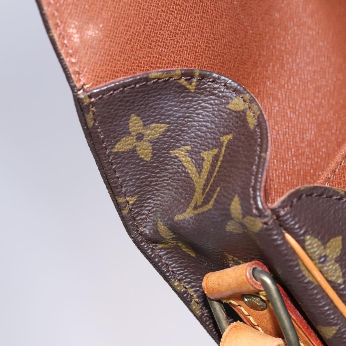 LOUIS VUITTON Monogram Cartouchiere MM Shoulder Bag M51253 LV Auth bs23044