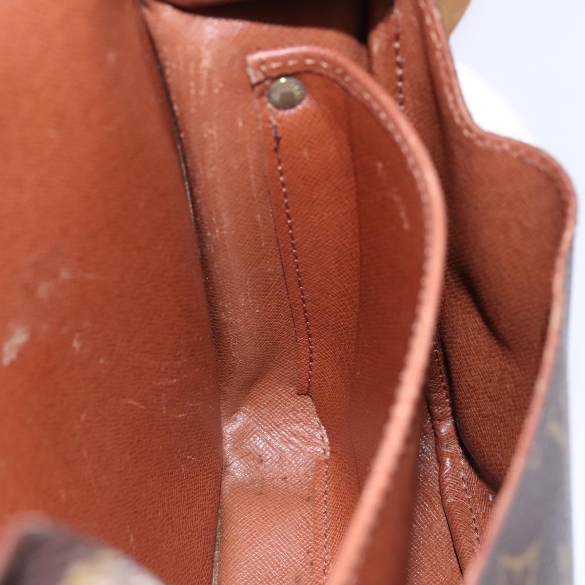 LOUIS VUITTON Monogram Cartouchiere MM Shoulder Bag M51253 LV Auth bs23044