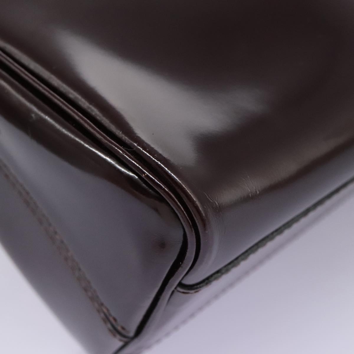 Gianni Versace Shoulder Bag Leather 2way Brown Auth bs23058