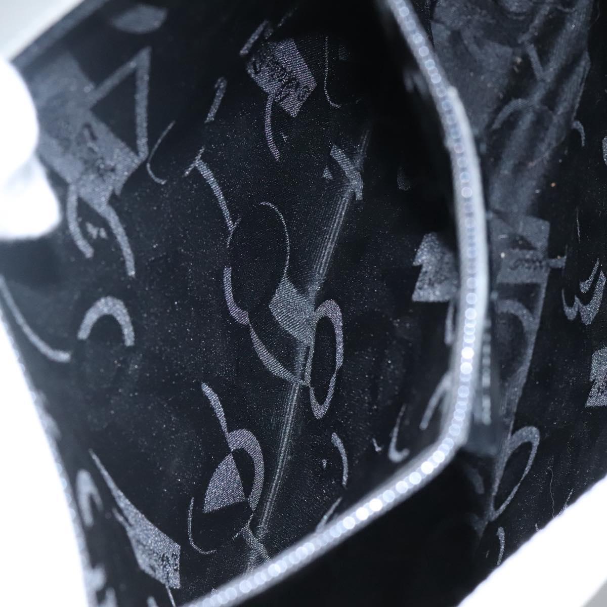 Salvatore Ferragamo Shoulder Bag Leather White Auth bs23066