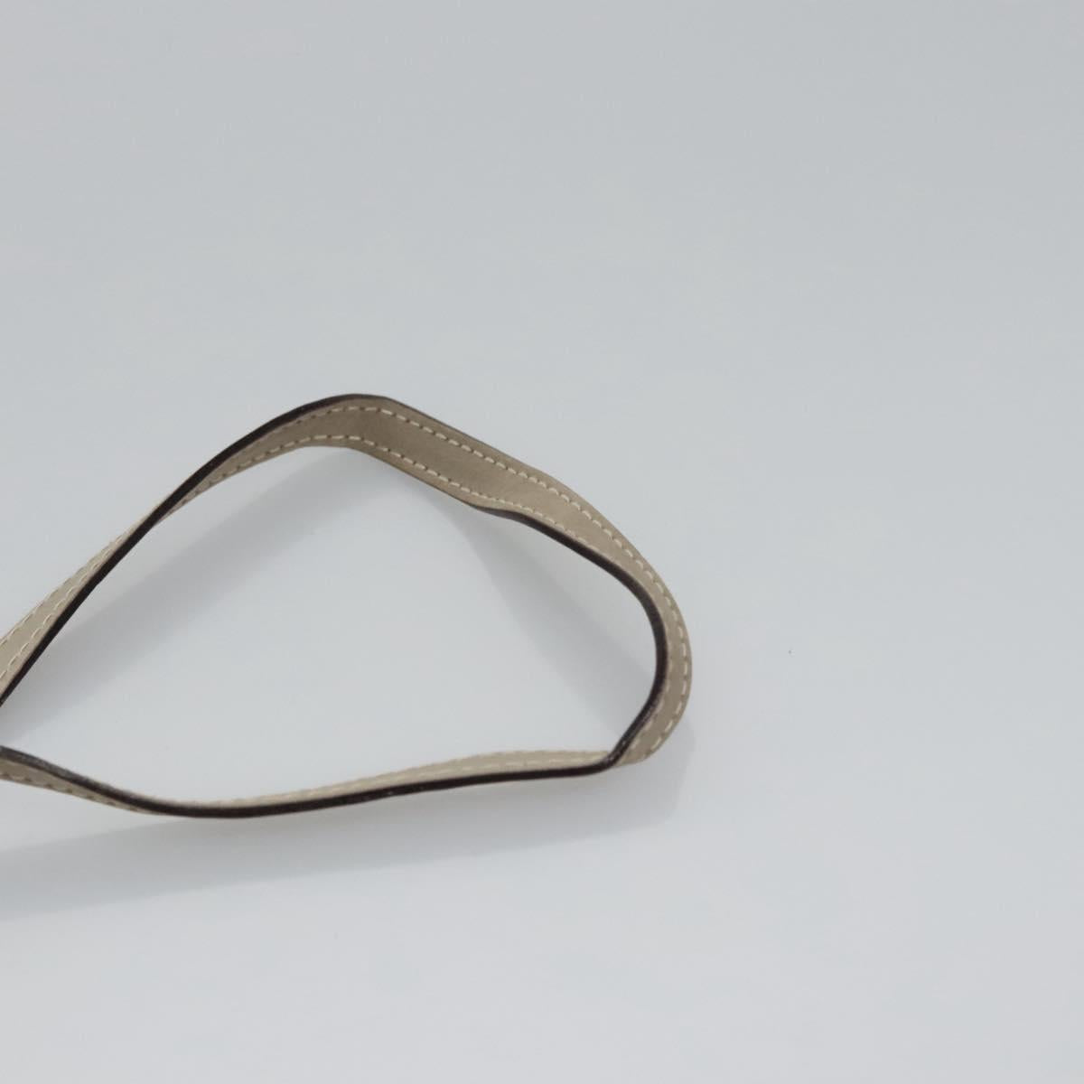 Salvatore Ferragamo Vala Shoulder Bag Suede Beige Auth bs23073