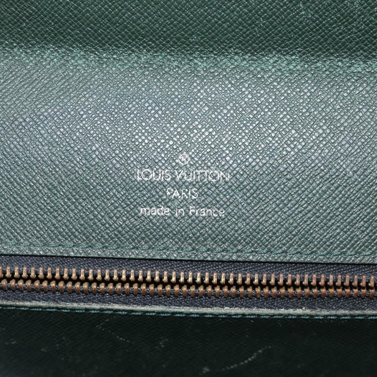 LOUIS VUITTON Taiga Pochette Kourad Clutch Bag Epicea M30194 LV Auth bs23129