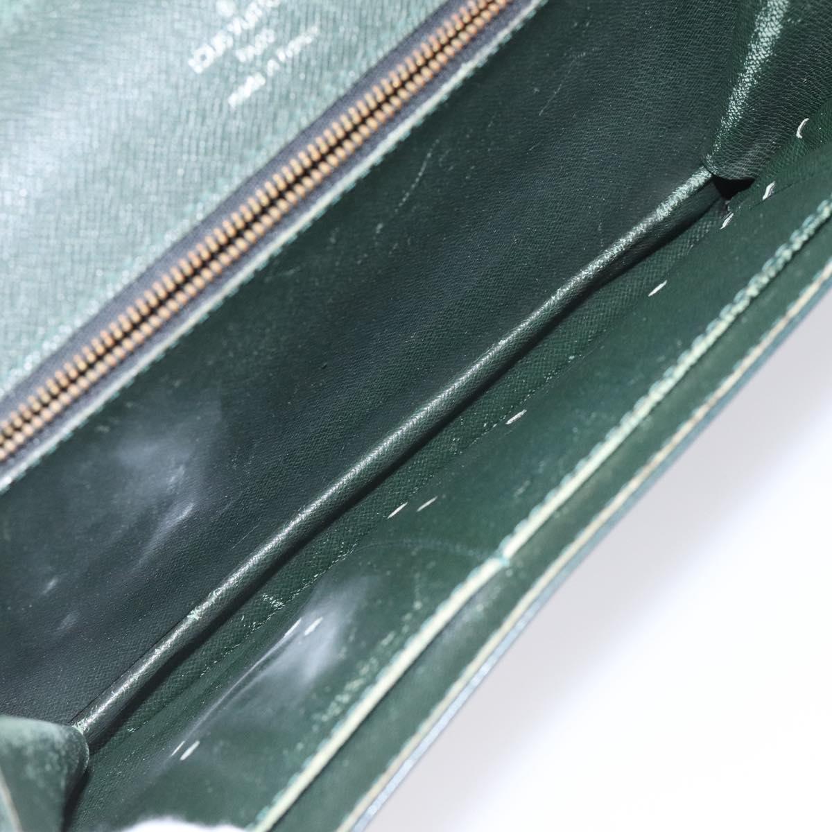 LOUIS VUITTON Taiga Pochette Kourad Clutch Bag Epicea M30194 LV Auth bs23129