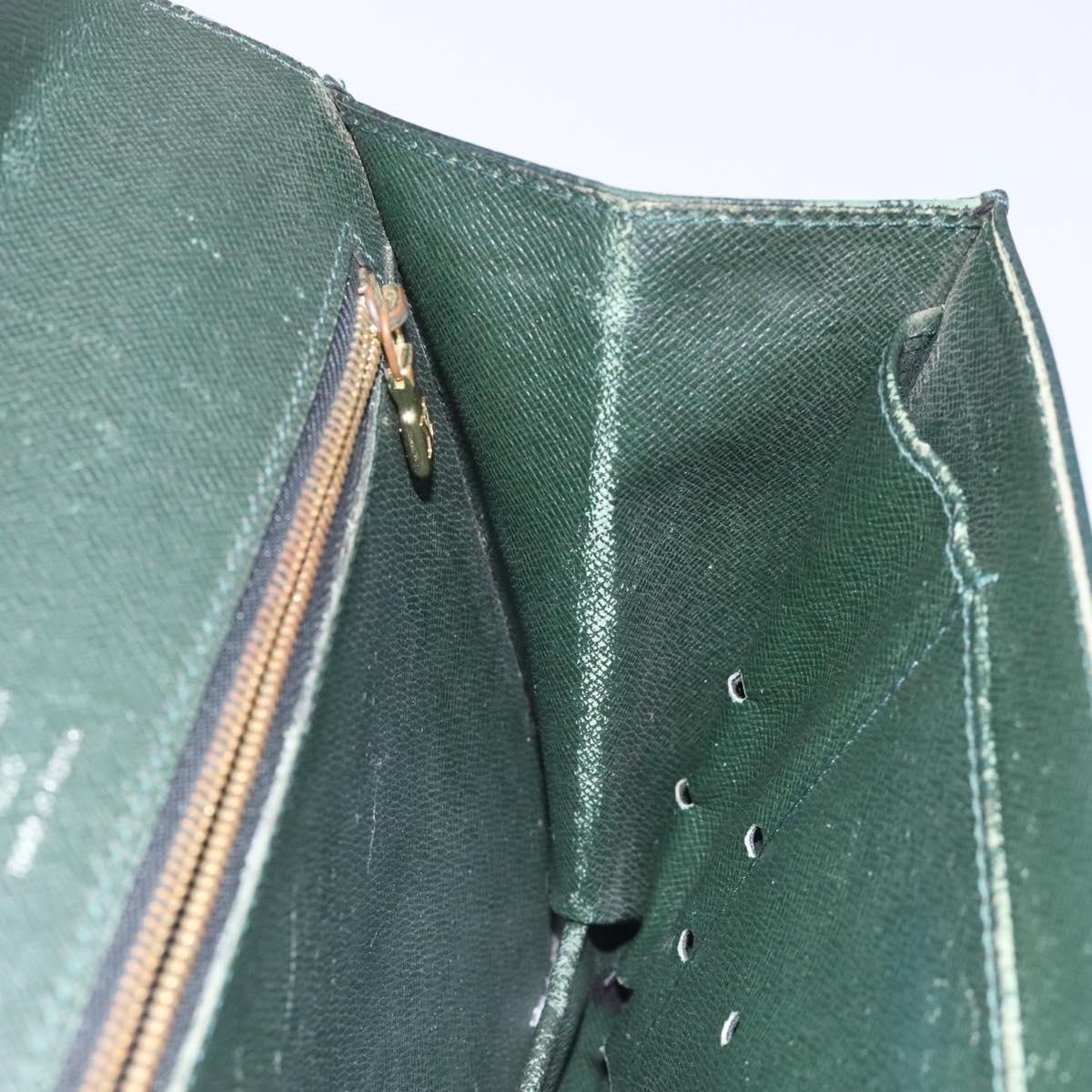 LOUIS VUITTON Taiga Pochette Kourad Clutch Bag Epicea M30194 LV Auth bs23129