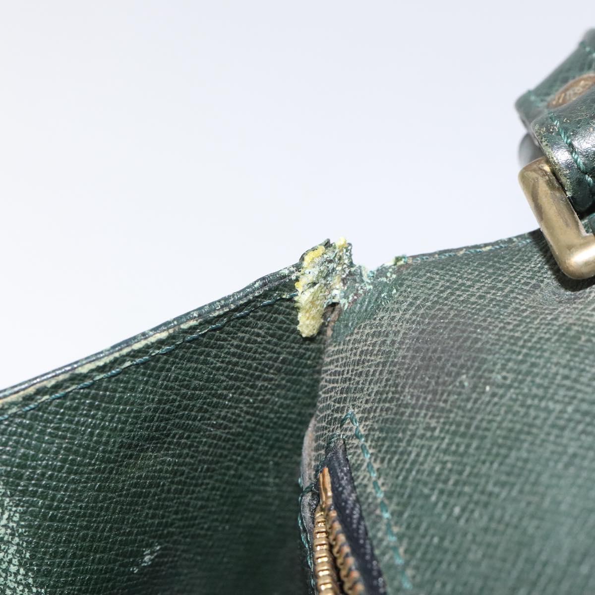 LOUIS VUITTON Taiga Pochette Kourad Clutch Bag Epicea M30194 LV Auth bs23129