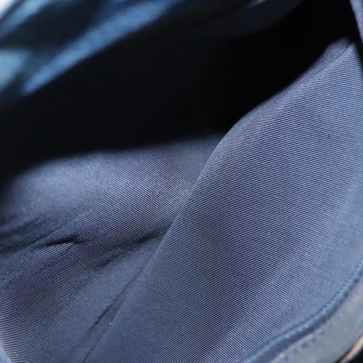 CHANEL Hand Bag Denim Blue CC Auth bs23137