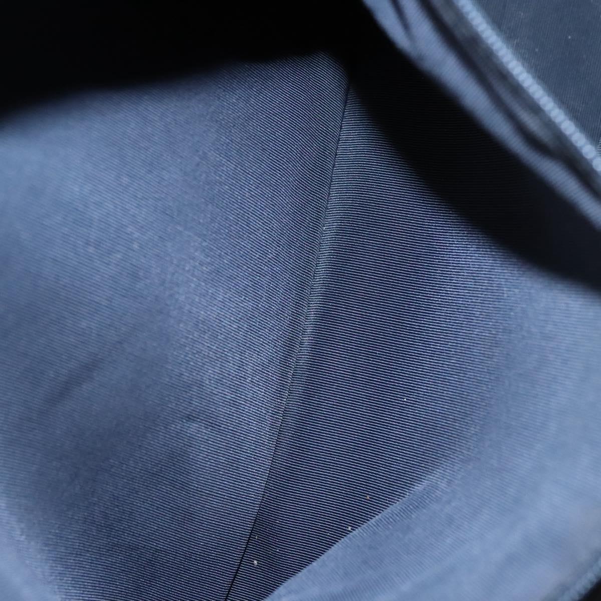 CHANEL Hand Bag Denim Blue CC Auth bs23137