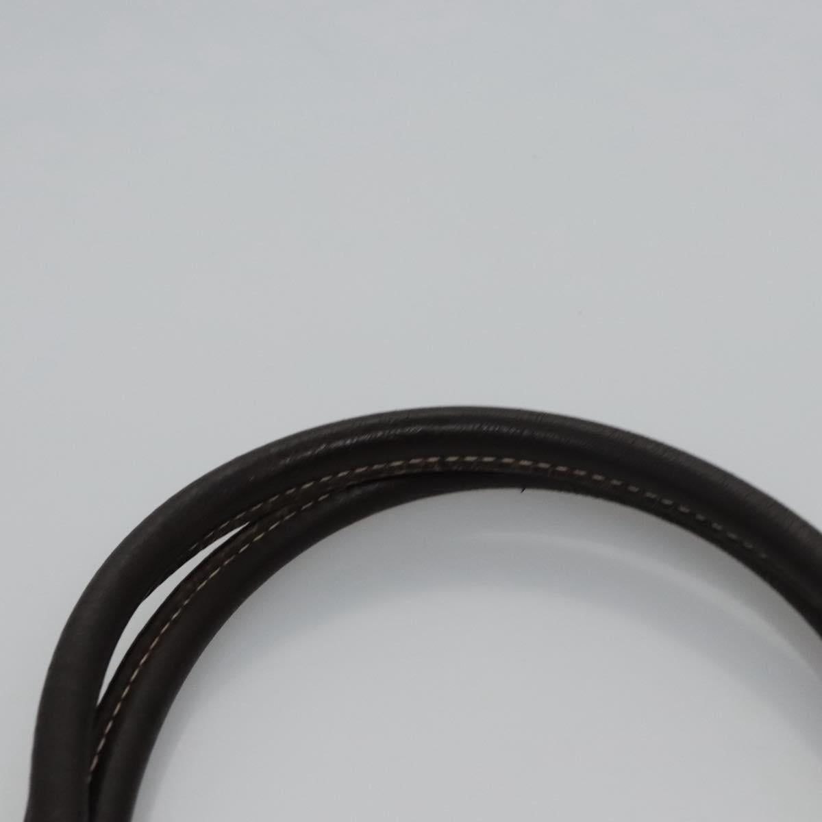 CHANEL Hand Bag Denim Blue CC Auth bs23137