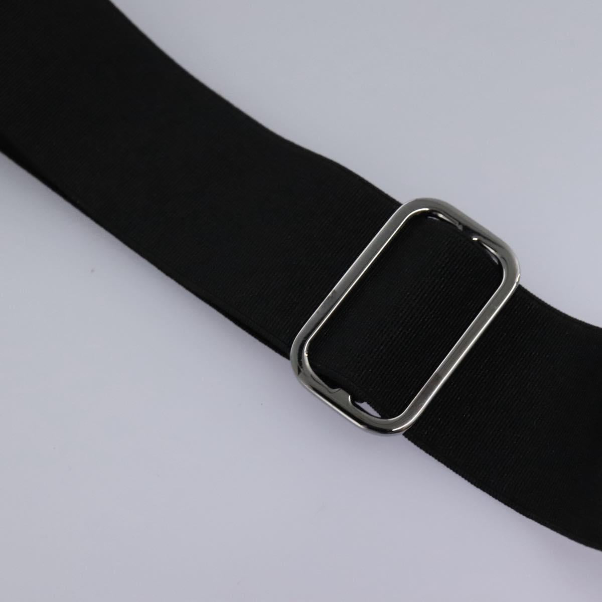 DOLCE&GABBANA Leopard Waist Bag Canvas Green Black Auth bs23142