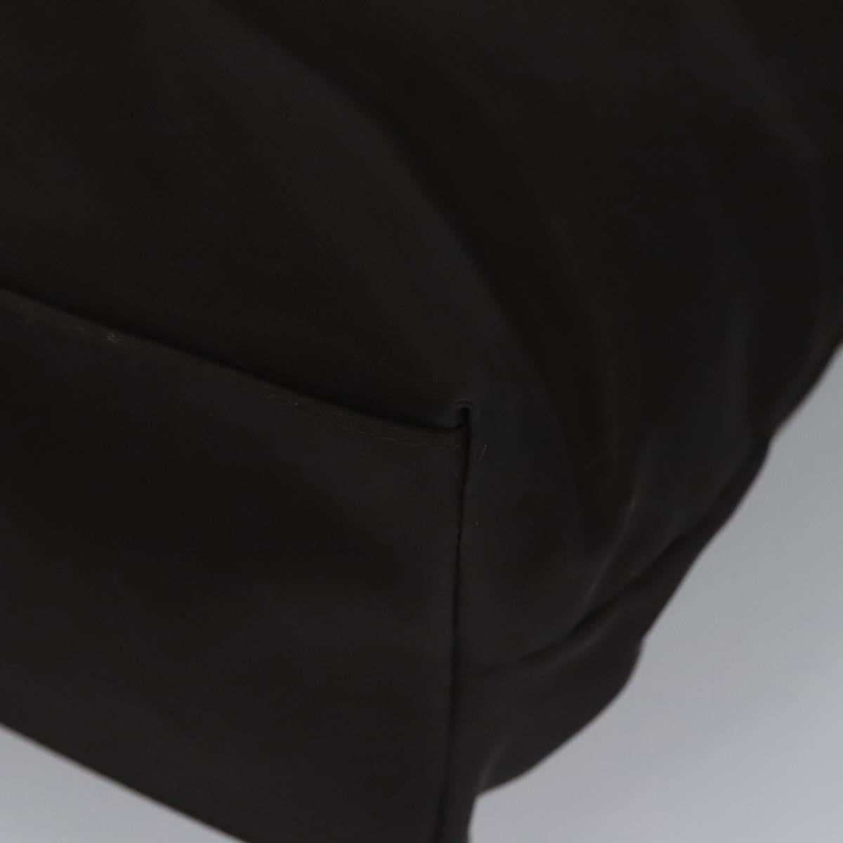 Salvatore Ferragamo Gancini Tote Bag Nylon Brown Auth bs23209