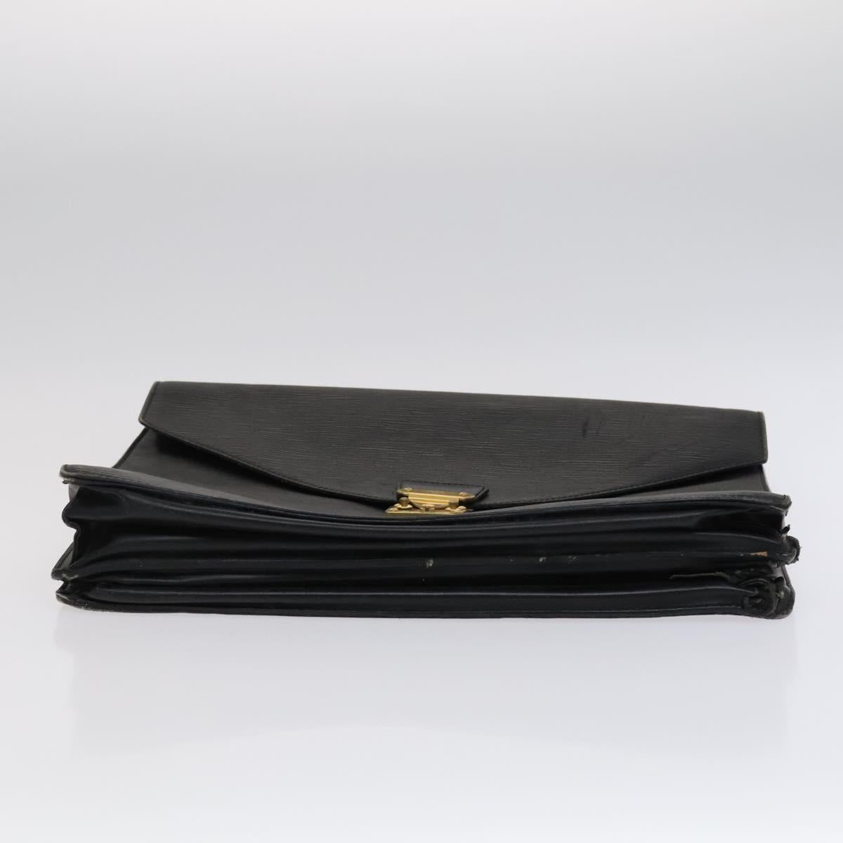 LOUIS VUITTON Monogram Epi Hand Bag 3Set Black LV Auth bs23217