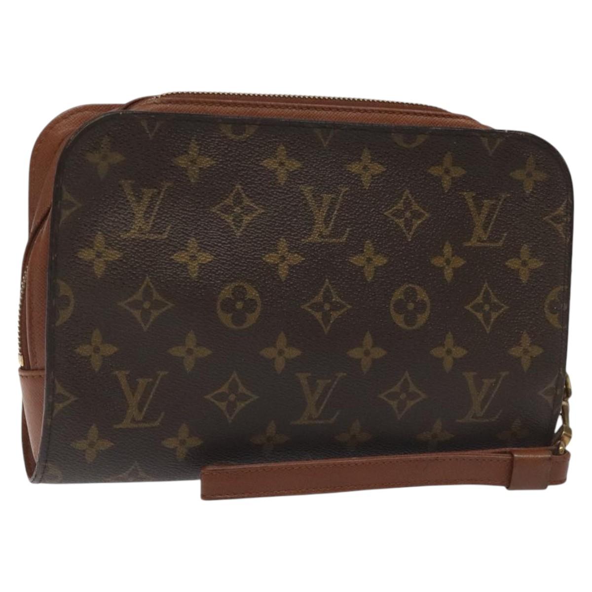 LOUIS VUITTON Monogram Orsay Clutch Bag M51790 LV Auth bs23226