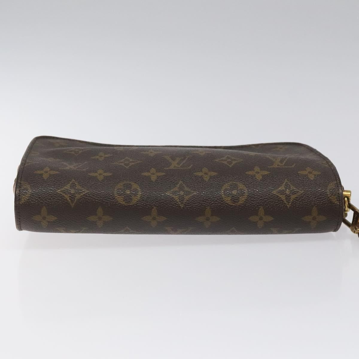 LOUIS VUITTON Monogram Orsay Clutch Bag M51790 LV Auth bs23226