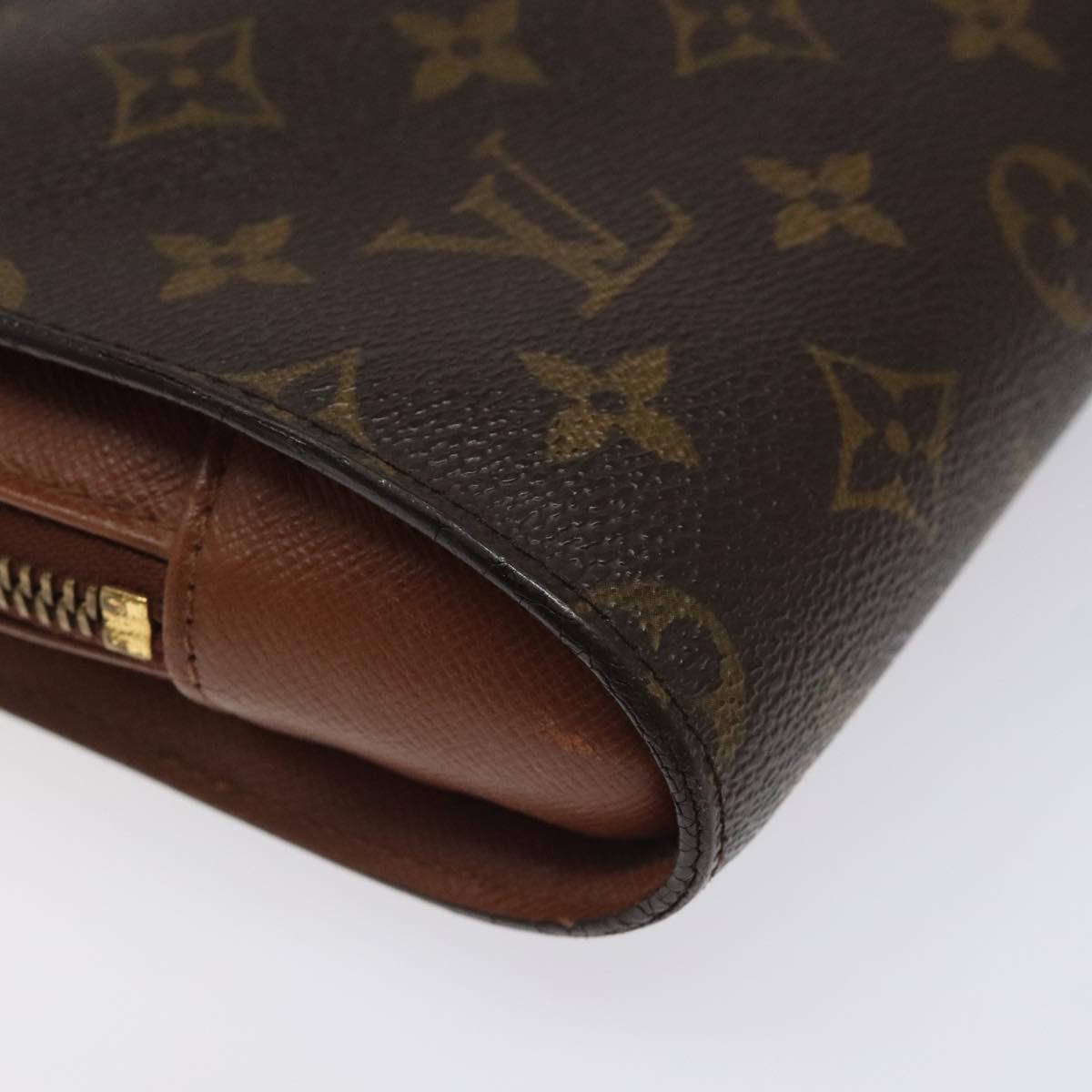 LOUIS VUITTON Monogram Orsay Clutch Bag M51790 LV Auth bs23226