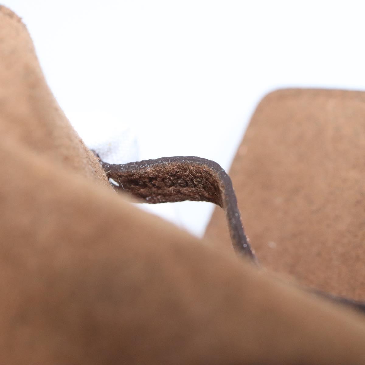 LOUIS VUITTON Damier Ebene Buton De Manchette Cuffs LV Auth bs23253