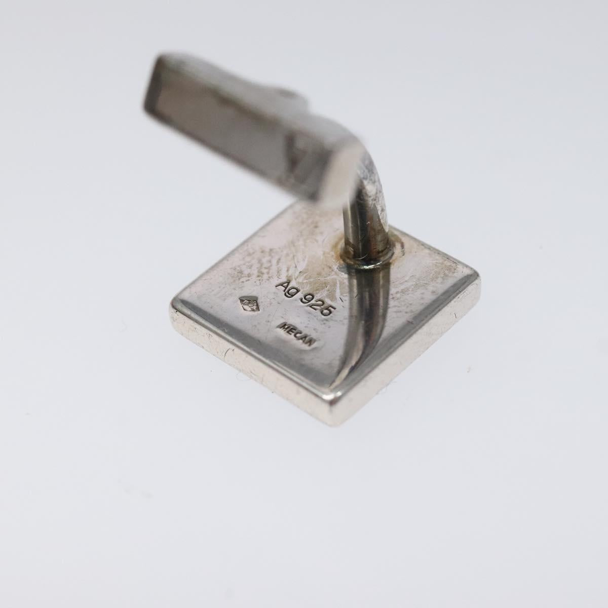 LOUIS VUITTON Damier Ebene Buton De Manchette Cuffs LV Auth bs23253