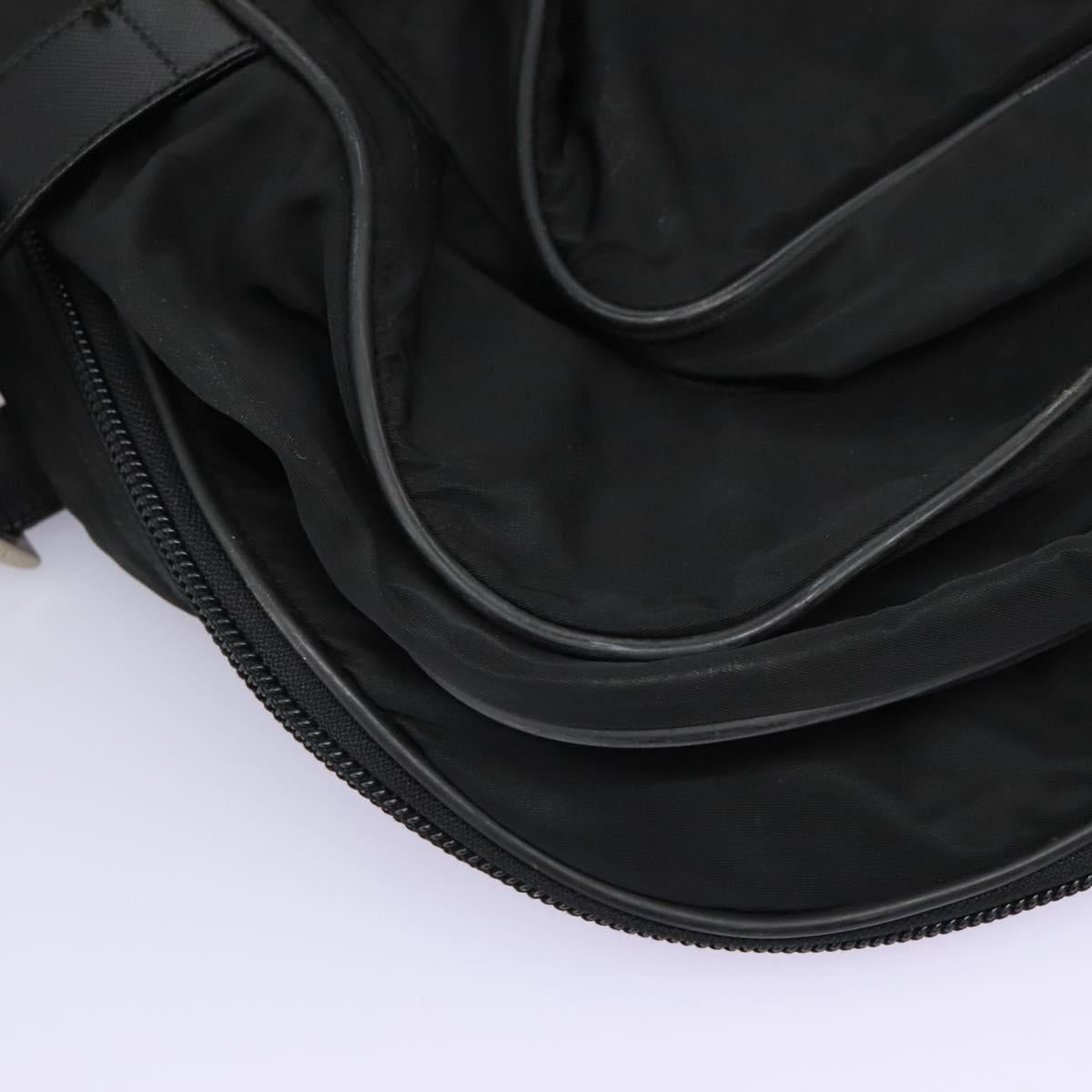 PRADA Garment Cover Nylon 2way Black Auth bs23377