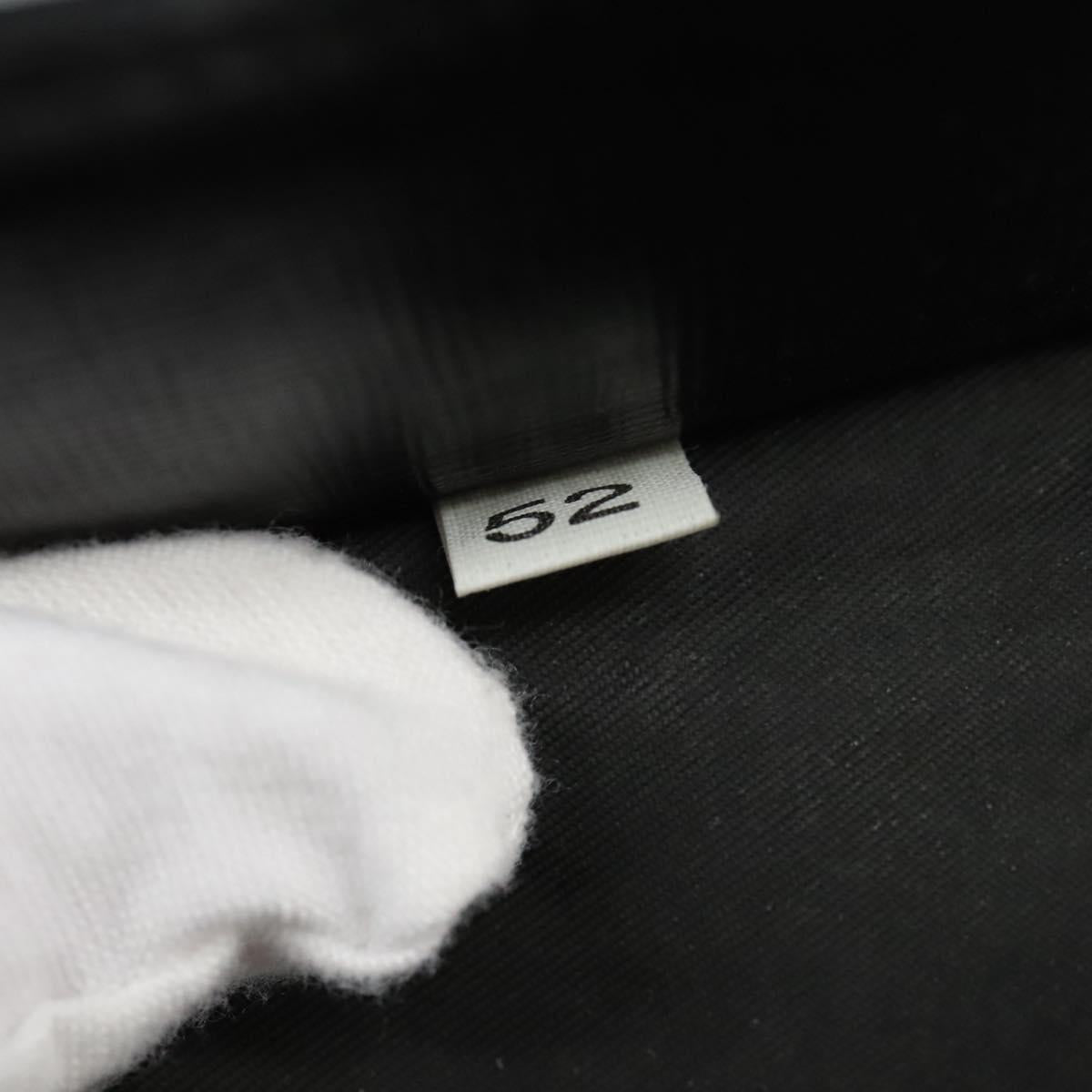 PRADA Garment Cover Nylon 2way Black Auth bs23377