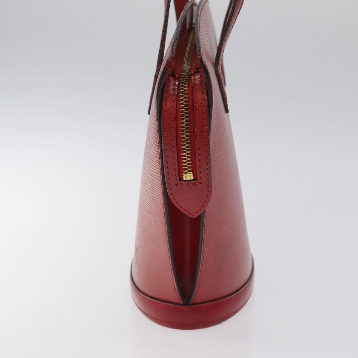 LOUIS VUITTON Epi Saint Jacques Poignees Long Hand Bag Red M52337 Auth bs23379