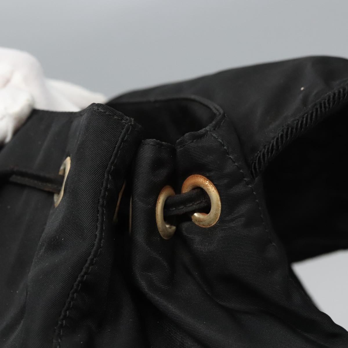PRADA Backpack Nylon Black Auth bs23399