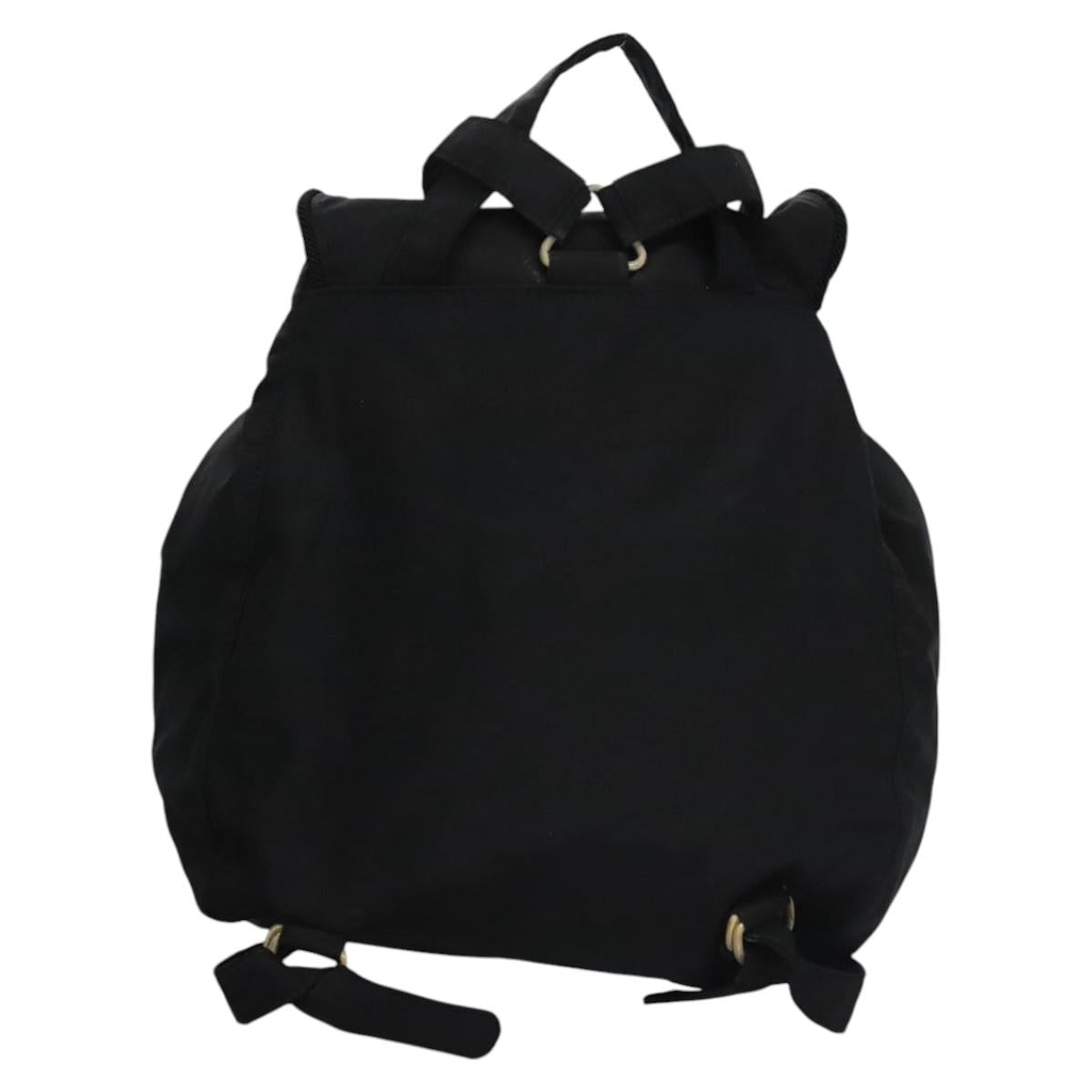 PRADA Backpack Nylon Black Auth bs23399
