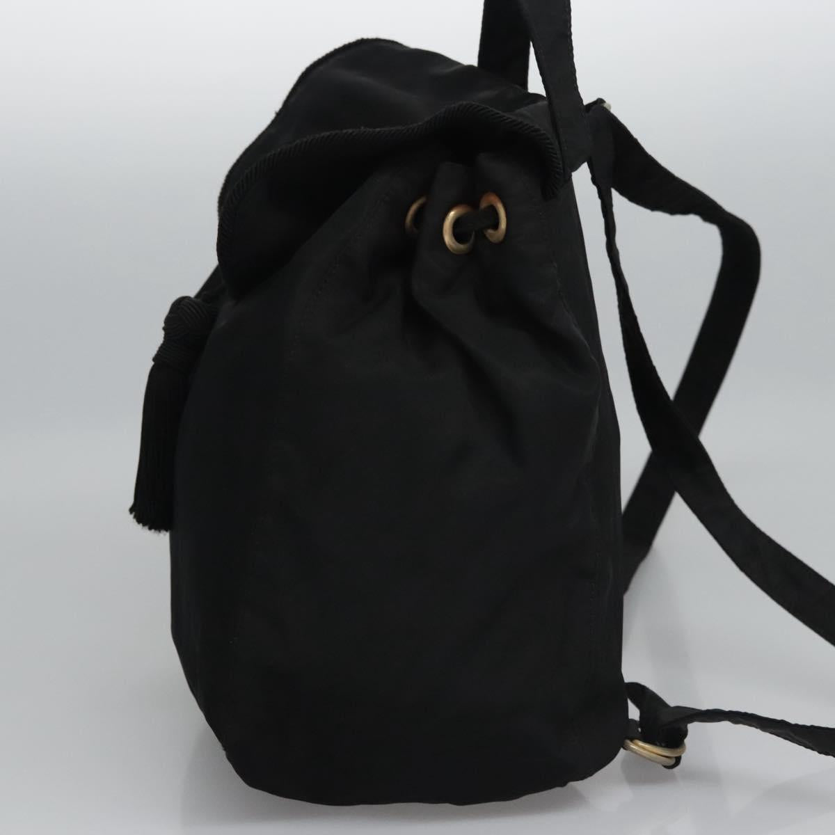 PRADA Backpack Nylon Black Auth bs23399
