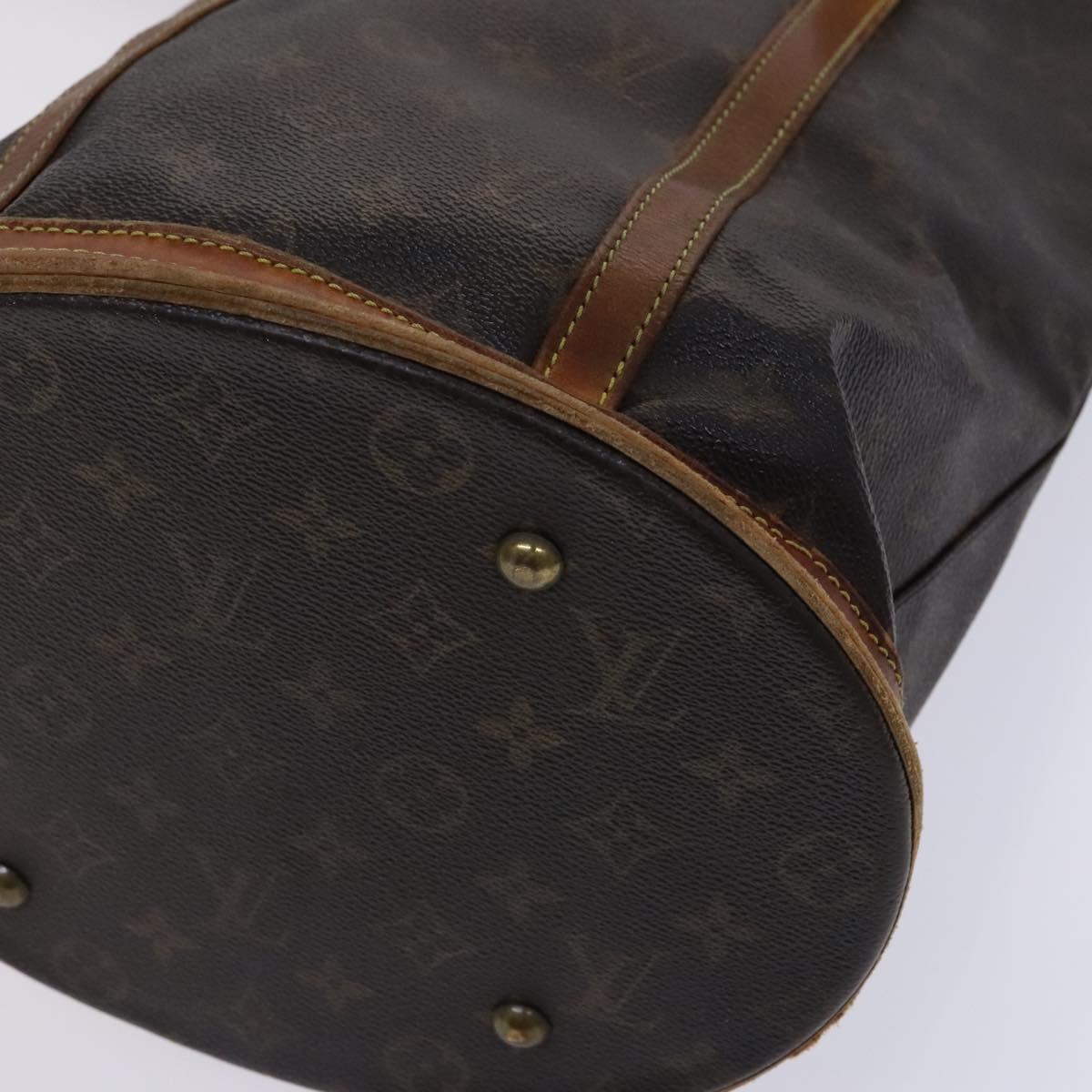 LOUIS VUITTON Monogram Bucket GM Shoulder Bag M42236 LV Auth bs23415