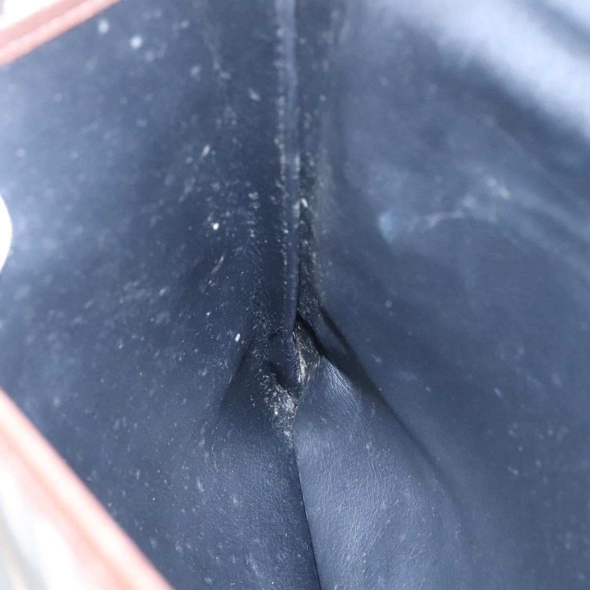 Burberrys Nova Check Clutch Bag Canvas Beige Brown Auth bs23424