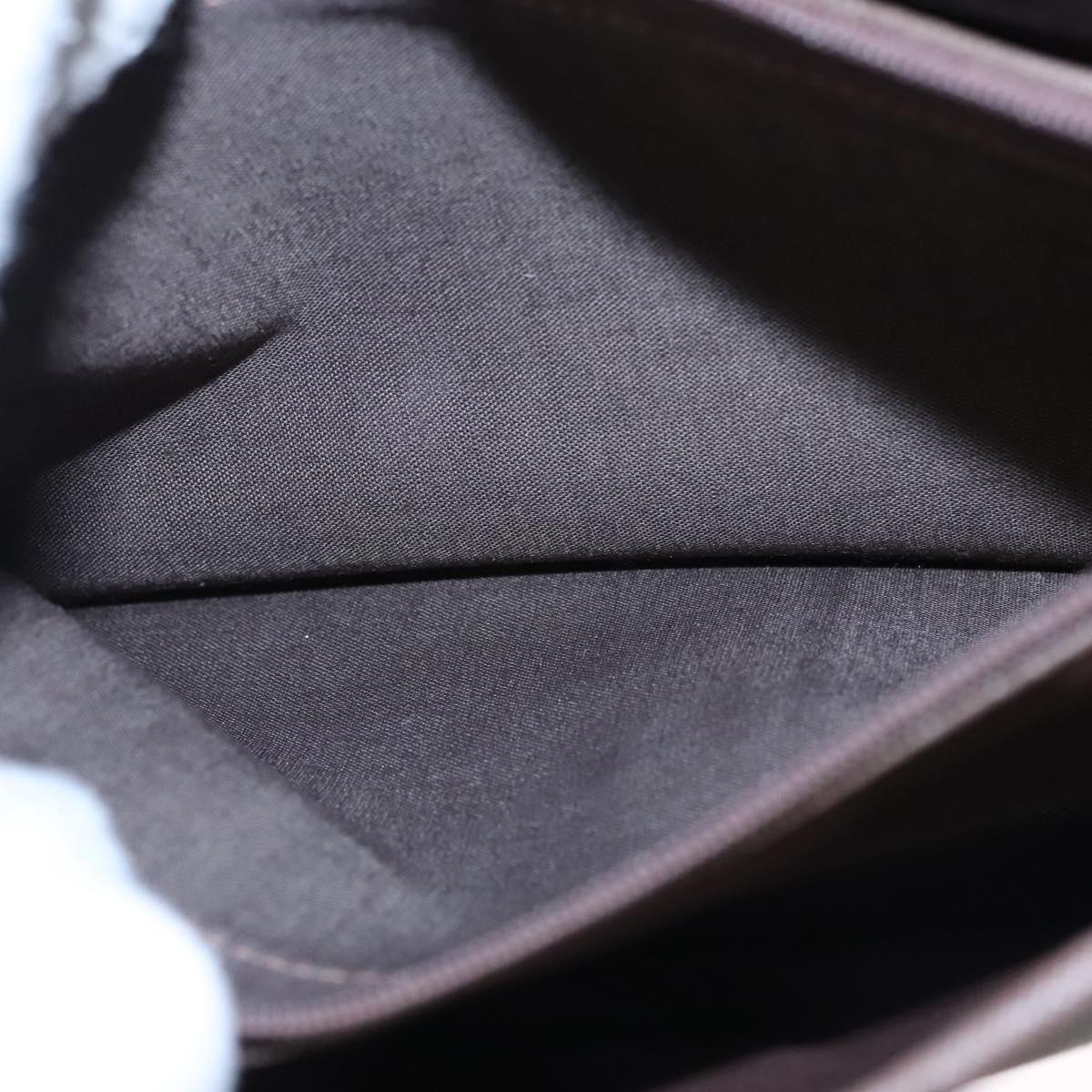 Burberrys Nova Check Shoulder Bag Canvas Beige Gold Auth bs23438