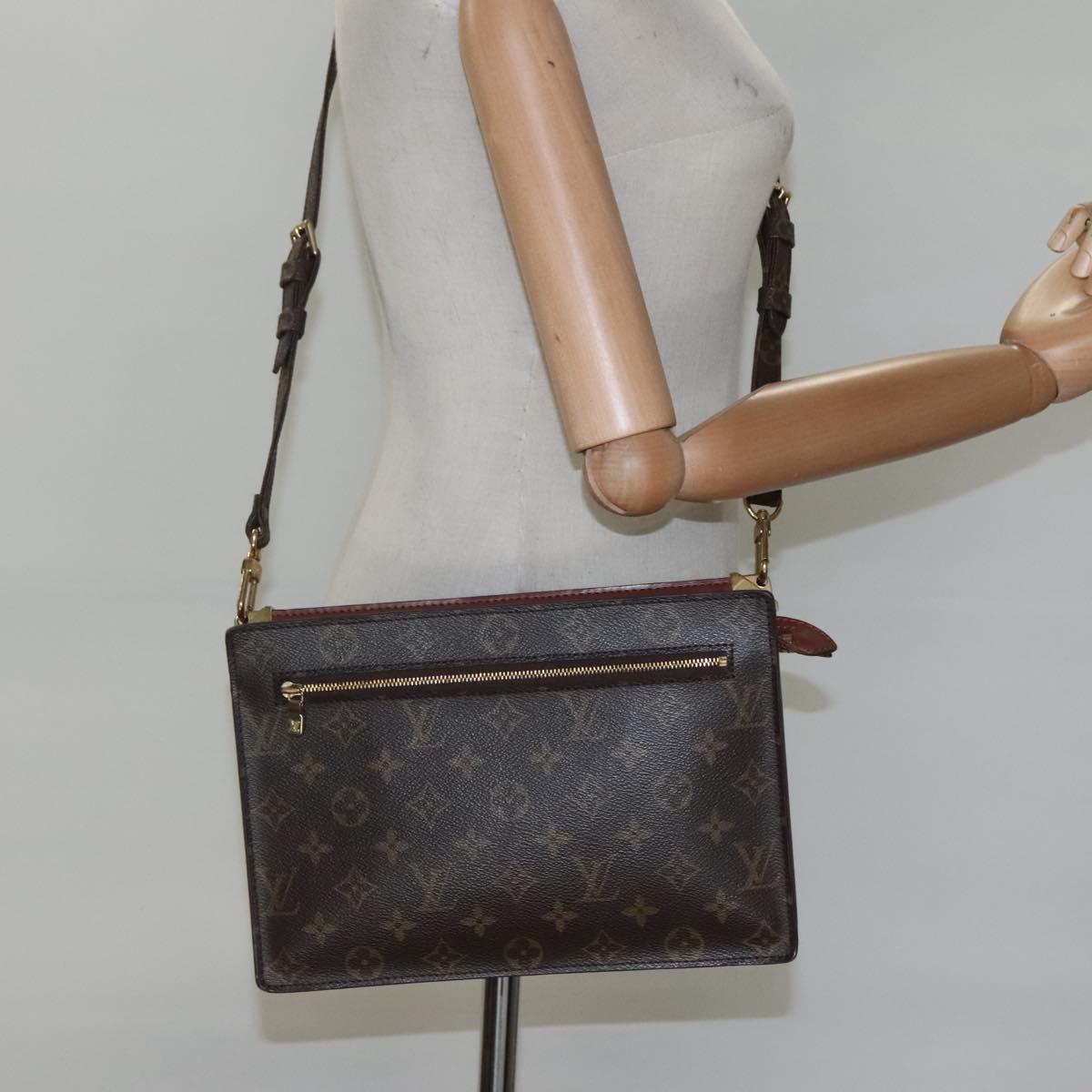 LOUIS VUITTON Monogram Angian Shoulder Bag M51205 LV Auth bs23581