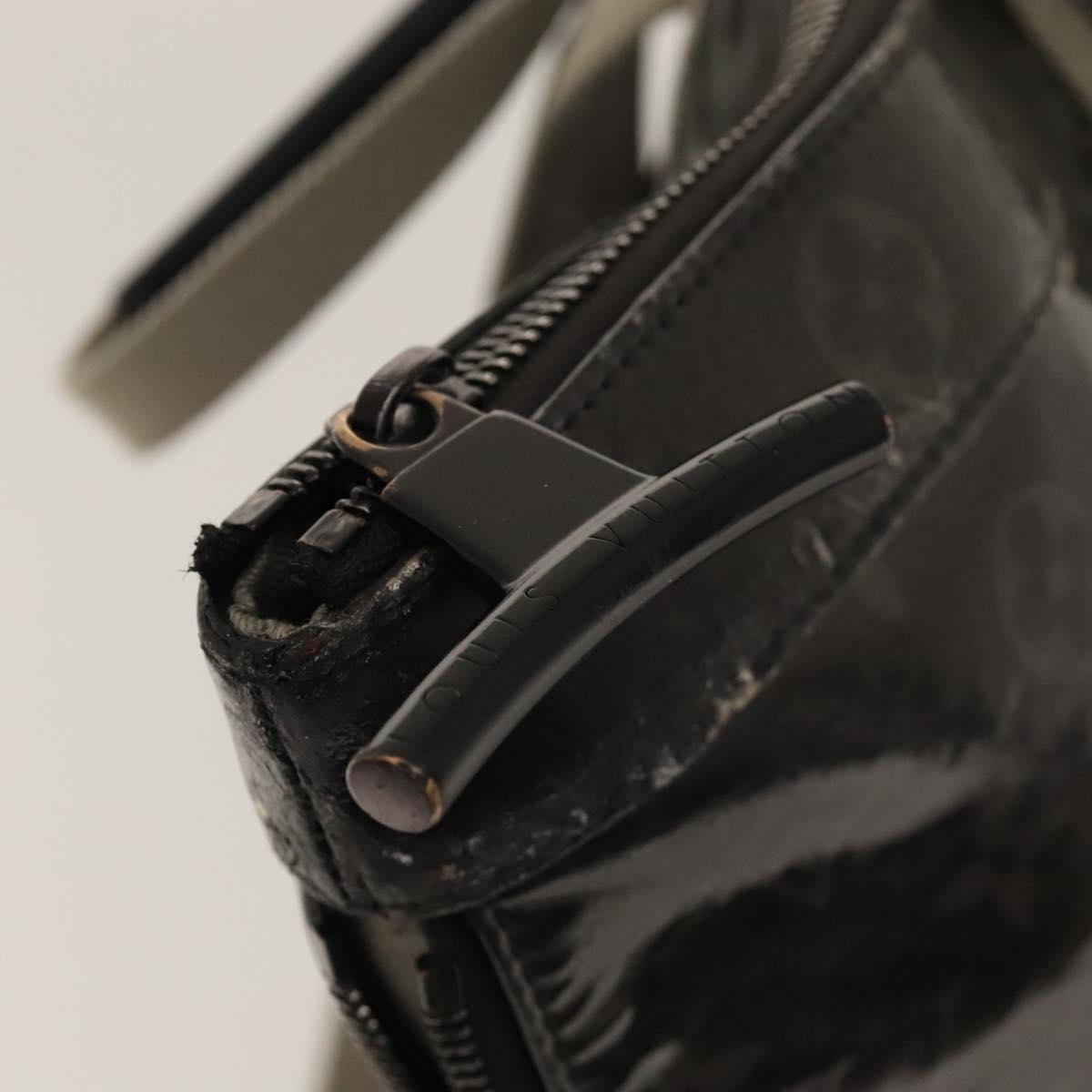 LOUIS VUITTON Monogram Eclipse Glaze Zipped Tote Backpack M43900 LV Auth bs23583