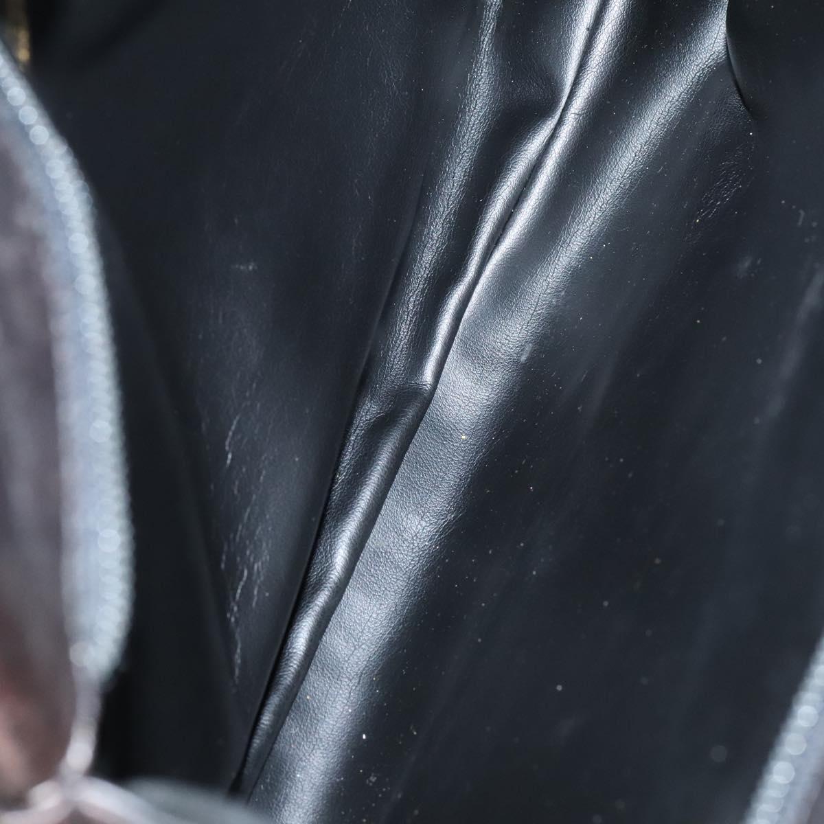 BALLY Quilted Chain Shoulder Bag Leather 2Set Brown Beige Auth bs23601