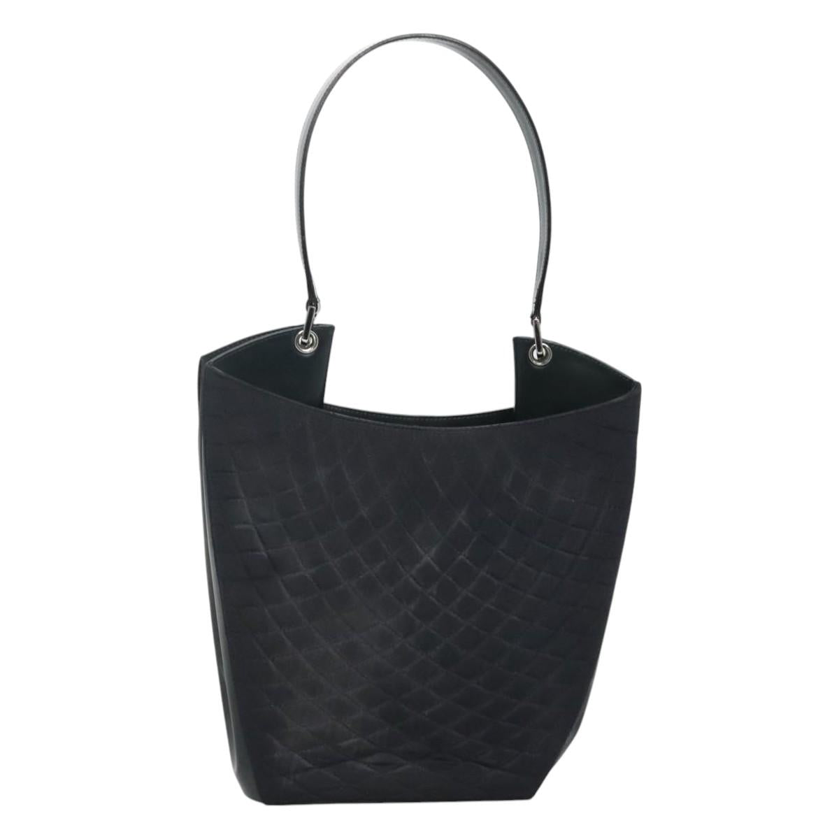 BALLY Shoulder Bag Nylon Black Auth bs23603