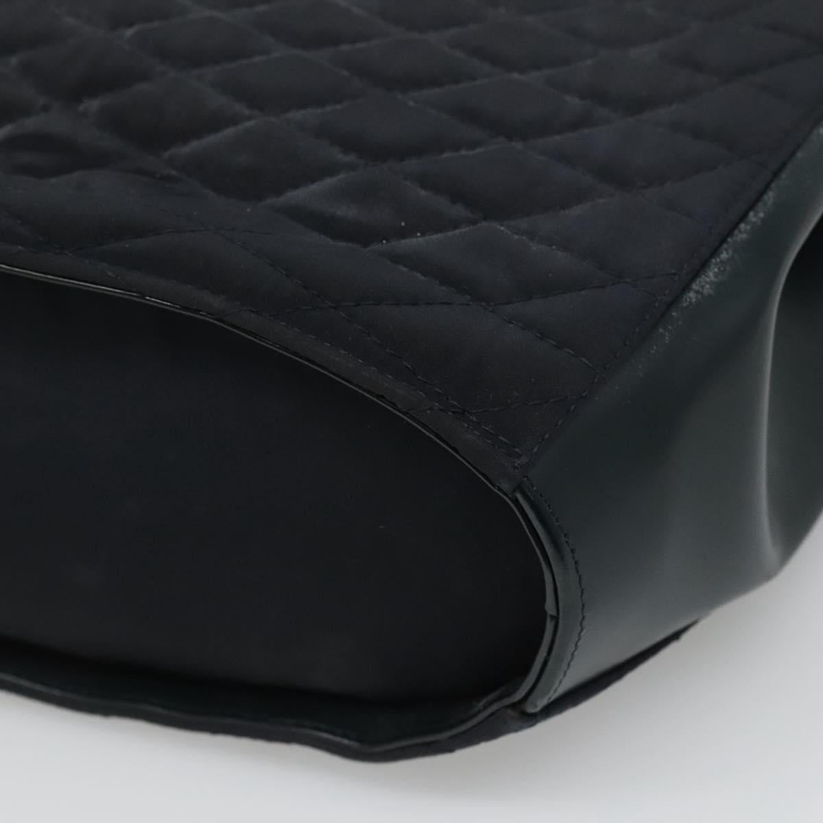 BALLY Shoulder Bag Nylon Black Auth bs23603