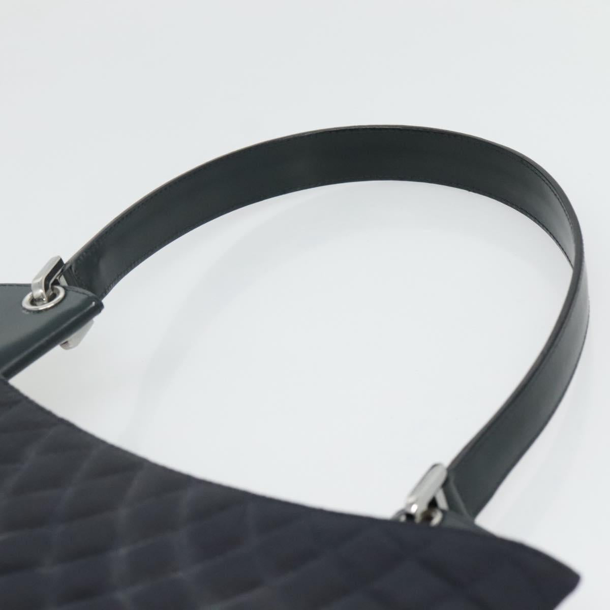 BALLY Shoulder Bag Nylon Black Auth bs23603