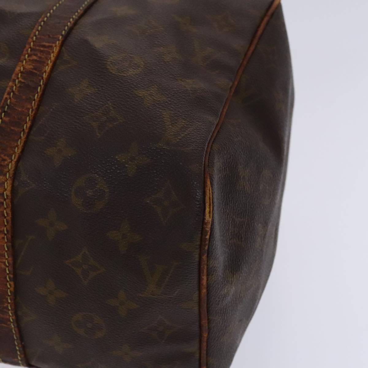 LOUIS VUITTON Monogram Sac spool 35 Boston Bag M41626 LV Auth bs23647