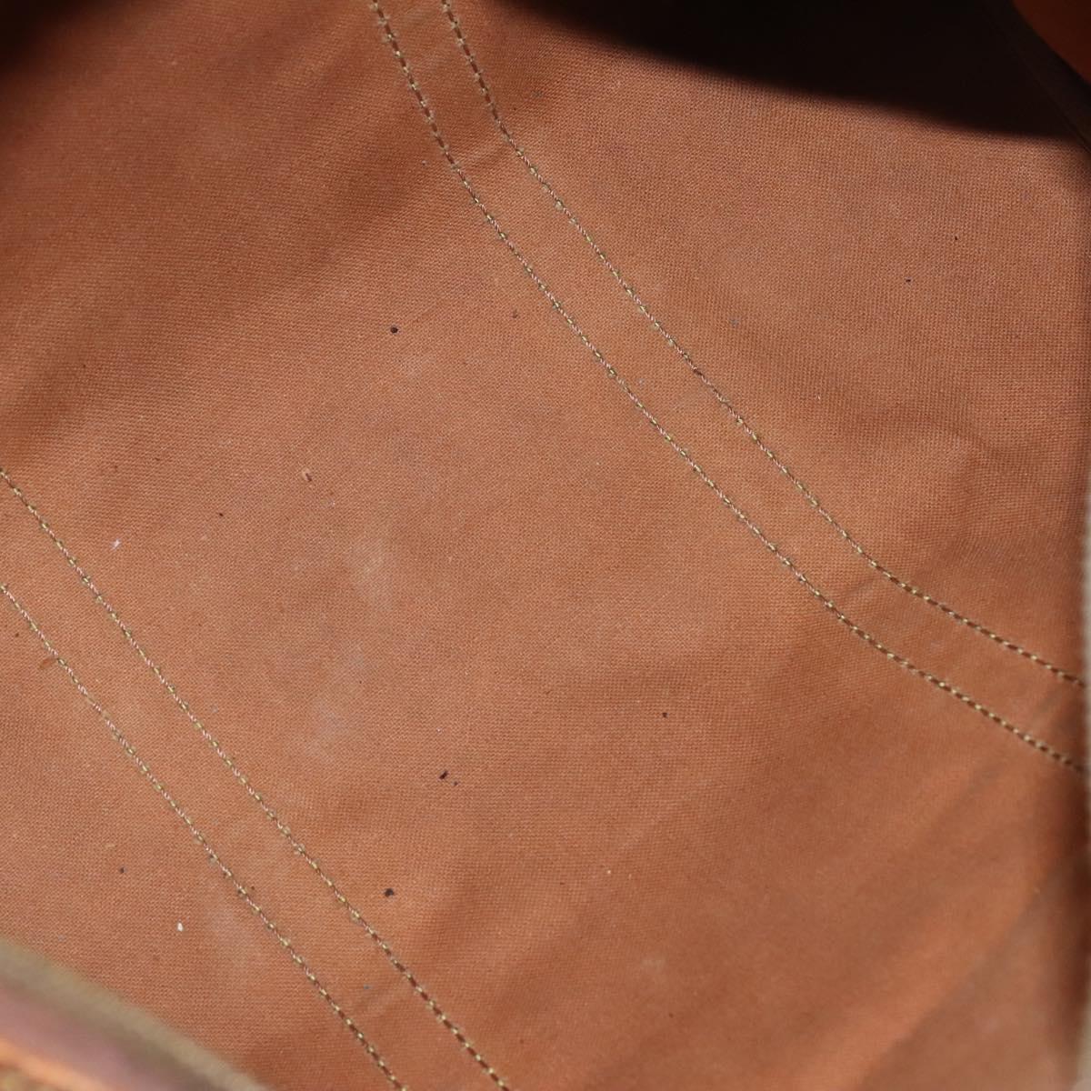 LOUIS VUITTON Monogram Sac spool 35 Boston Bag M41626 LV Auth bs23647