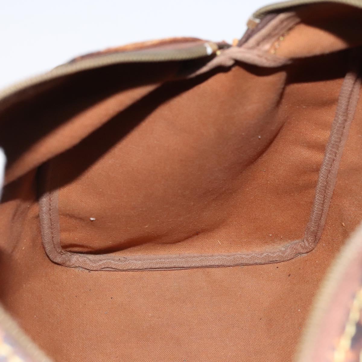 LOUIS VUITTON Monogram Sac spool 35 Boston Bag M41626 LV Auth bs23647