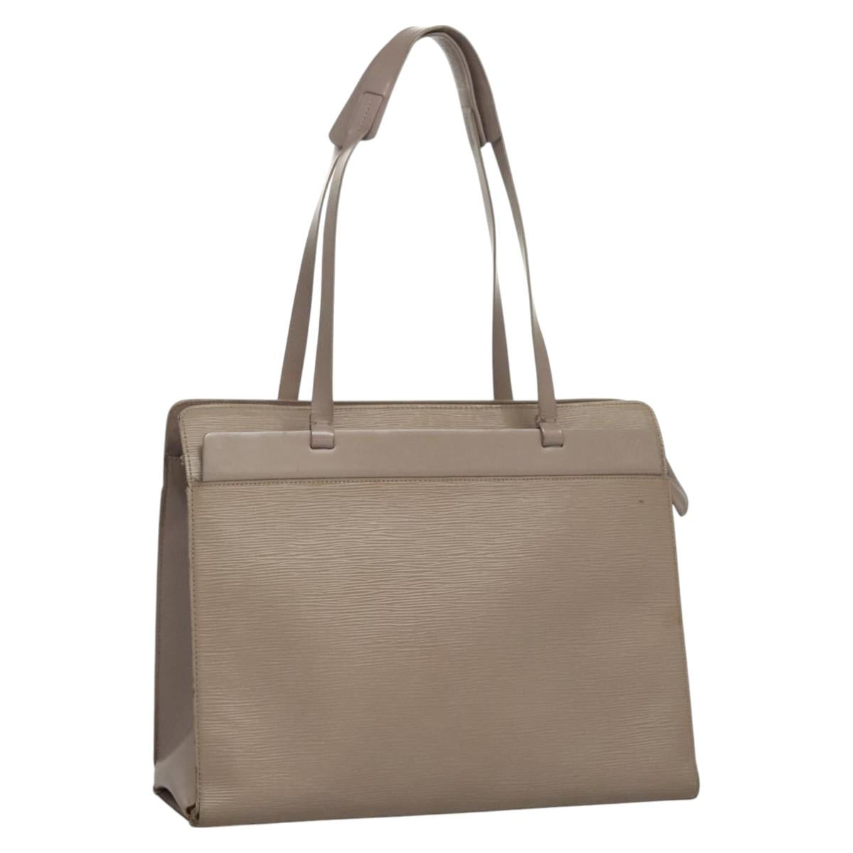 LOUIS VUITTON Epi Croisette GM Tote Bag Lilac M5250B LV Auth bs23649