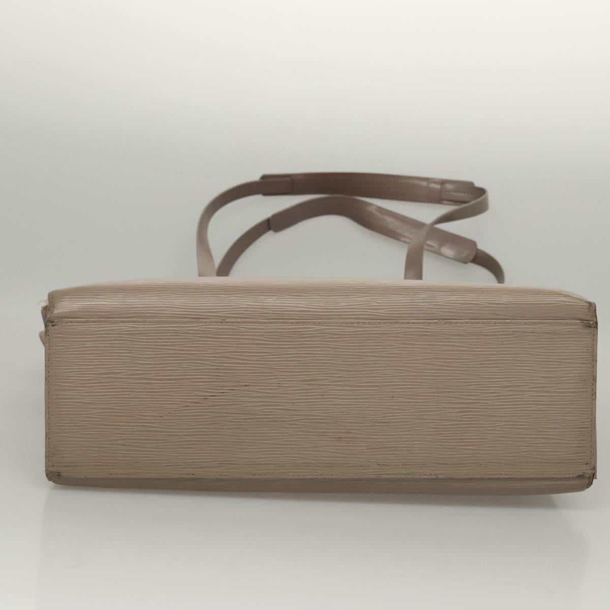 LOUIS VUITTON Epi Croisette GM Tote Bag Lilac M5250B LV Auth bs23649