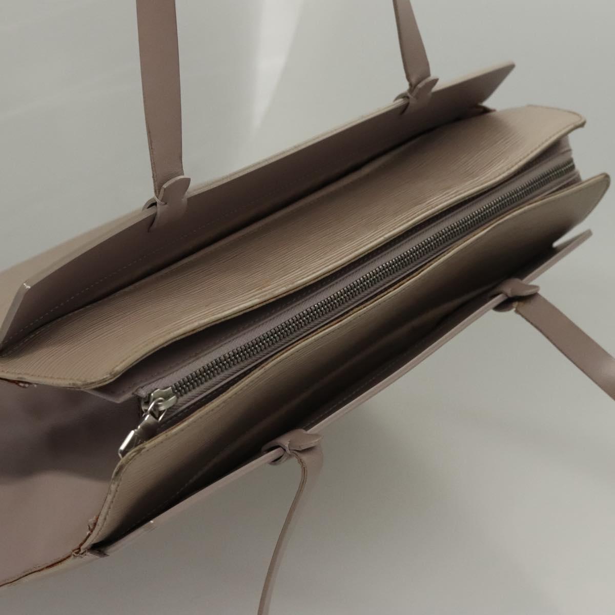 LOUIS VUITTON Epi Croisette GM Tote Bag Lilac M5250B LV Auth bs23649