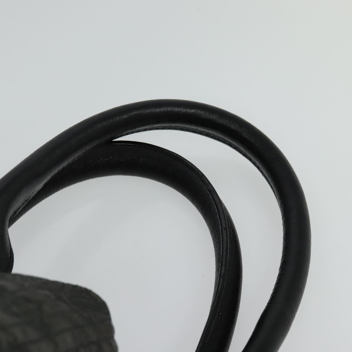 LOUIS VUITTON Monogram Motard Biker Tote Bag Black M95595 LV Auth bs23679