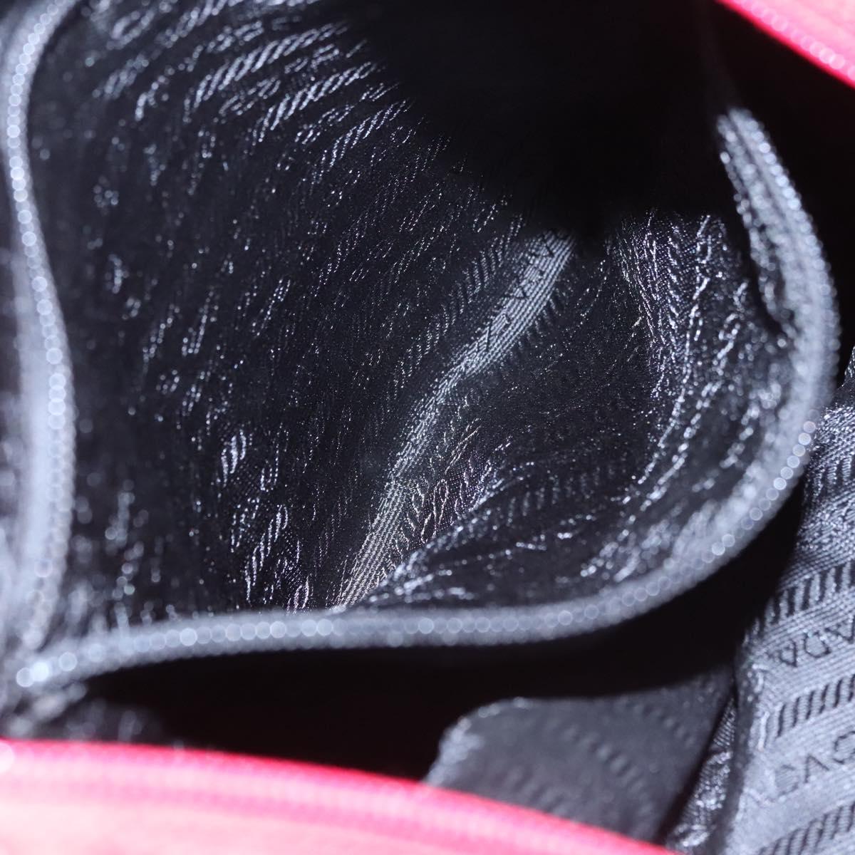 PRADA Tote Bag Nylon Red Auth bs23689